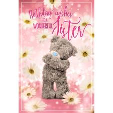 Wonderful Sister Photo Finish Me To You Bear Birthday Card Image Preview